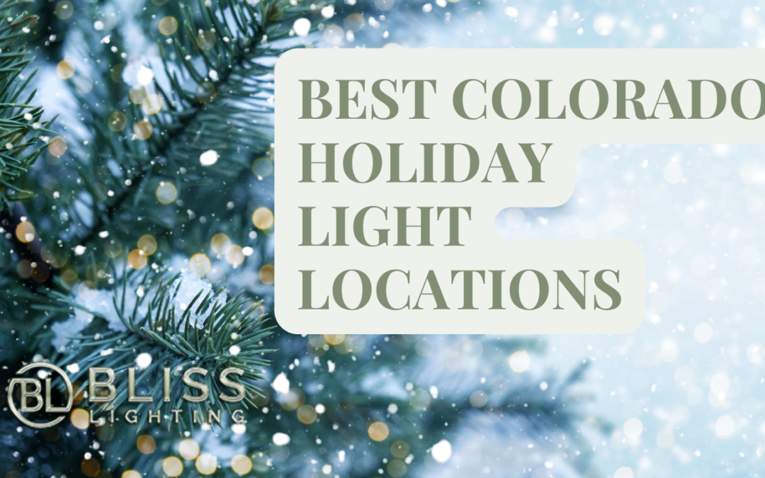 Where YOU Can See the BEST Holiday Lights in Colorado.